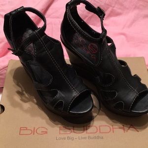 Big Buddha Wedge Shoes